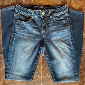 American Eagle Super Stretch Hi-Rose Jegging